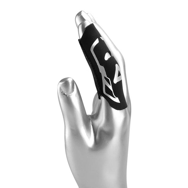 AQ Finger Immobilization Protective Sleeve, Sports Finger Guard, Basketball And Volleyball Protective Gear, Black Straight Tube Style, B30911S/M