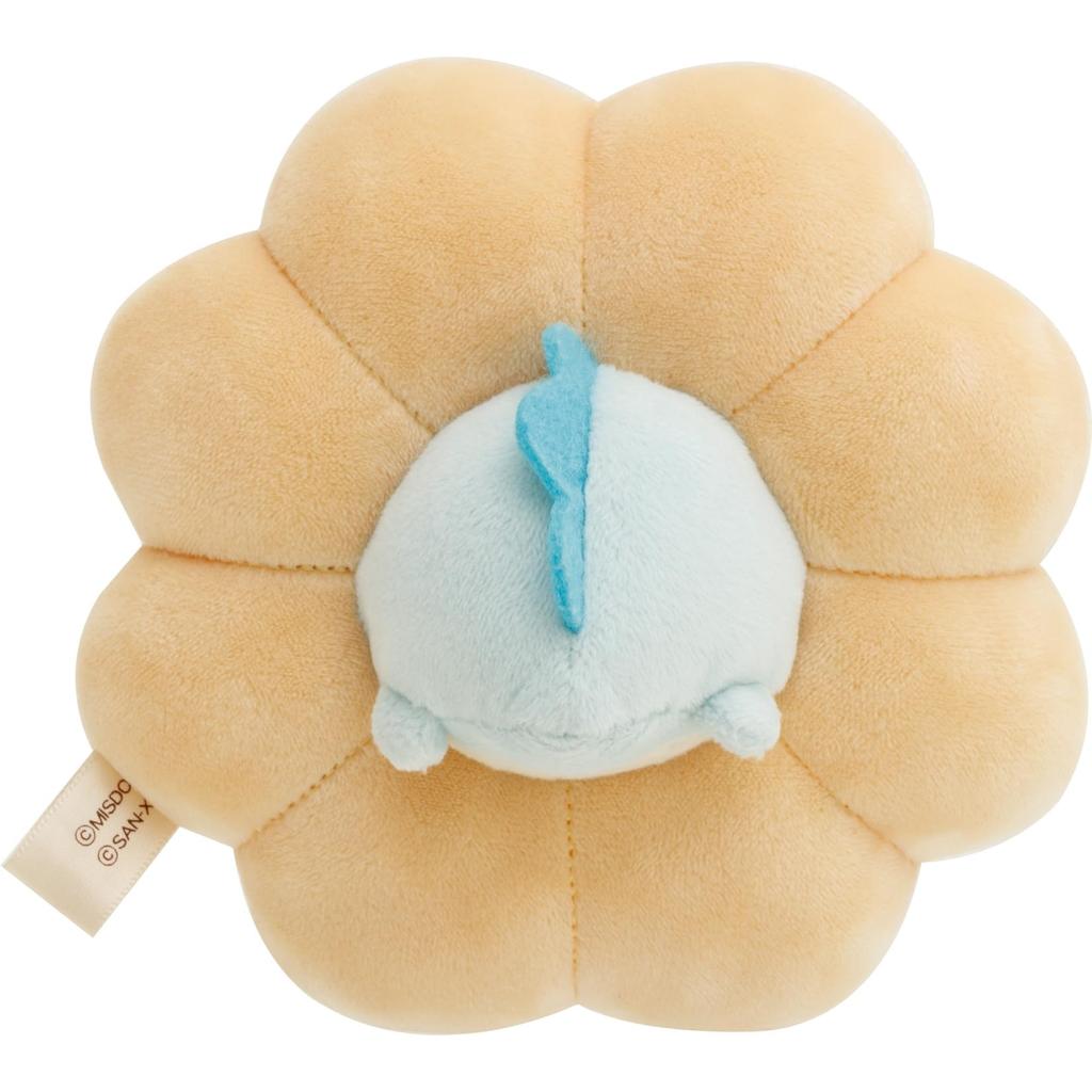San-X Sumikkogurashi Mister Donut Collaboration Collectible Plush Toy Lizard Pon De Ring MO49101
