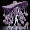 Elegante Dame Spezielle Form Diamantmalerei Set 5D DIY Kristall Strass Malerei Für Heimwanddekoration Kunstgeschenk X0D6
