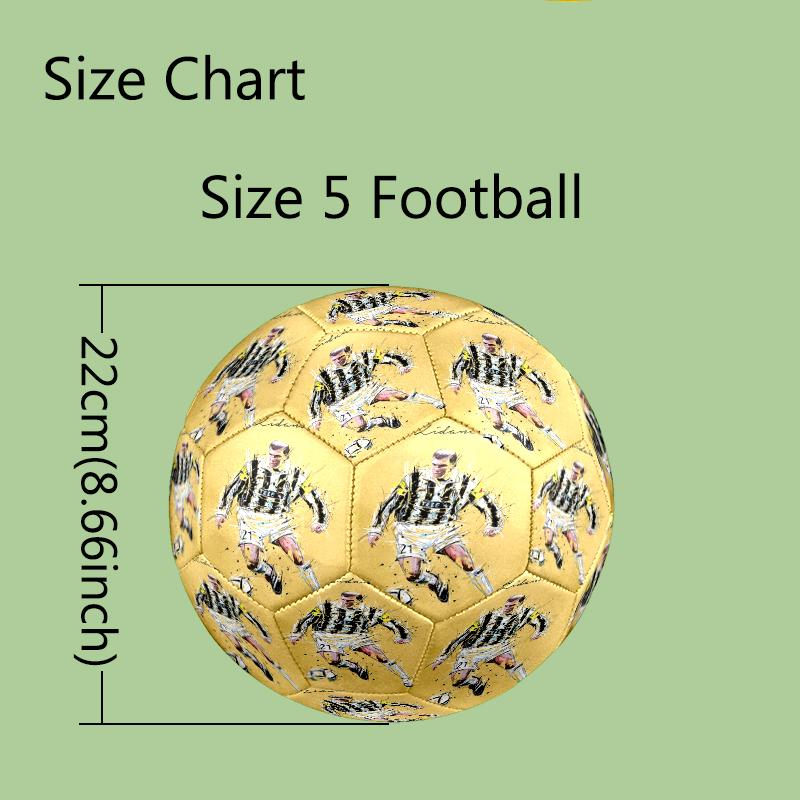 1pc FIFA World Cup Theme Standard Size 5 Soccer Ball, Gentle on the Feet, Designed Specifically for Matches and Training Football