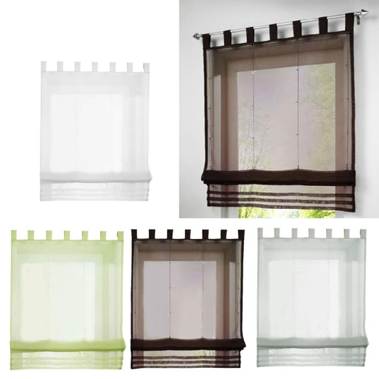 Elegant Roman Shade Light Filtering Window Roman Blind Solid Color Light Filtering For Study or Balcony, Adjustable