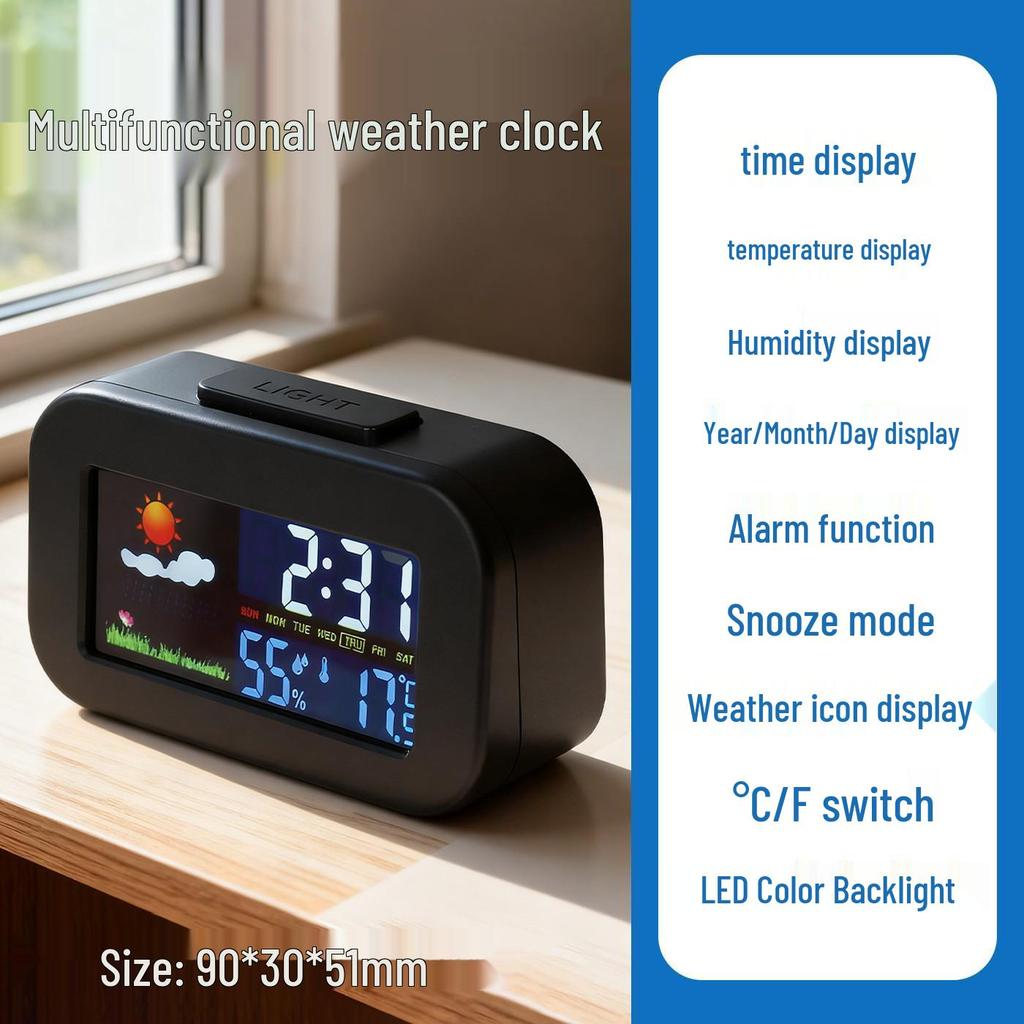Mini Digital Thermometer & Hygrometer for Pets, Cars, and Aquariums