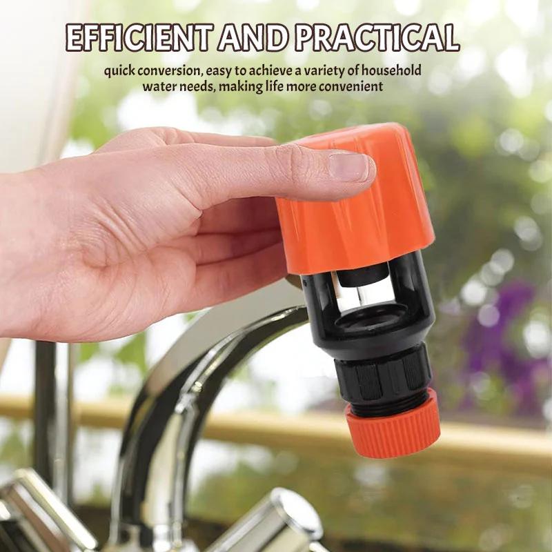 1Pc Faucet Universal Hose Connector Tap Water Plastic Hose Pipe Joint Tube Quick Connect Garden Mixer Tap Adaptor