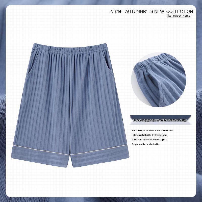 

Men s Lightweight Imitation Cotton Sleep Shorts XXL (75-90 kg)