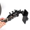 Black Guitar Phone Holder Clamp Design Clip Phone Holder Convenient Guitar Clip Mount  For Viewing