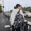 Backpack Men's High-Capacity Graffiti Backpack Casual Student Schoolbag ARI