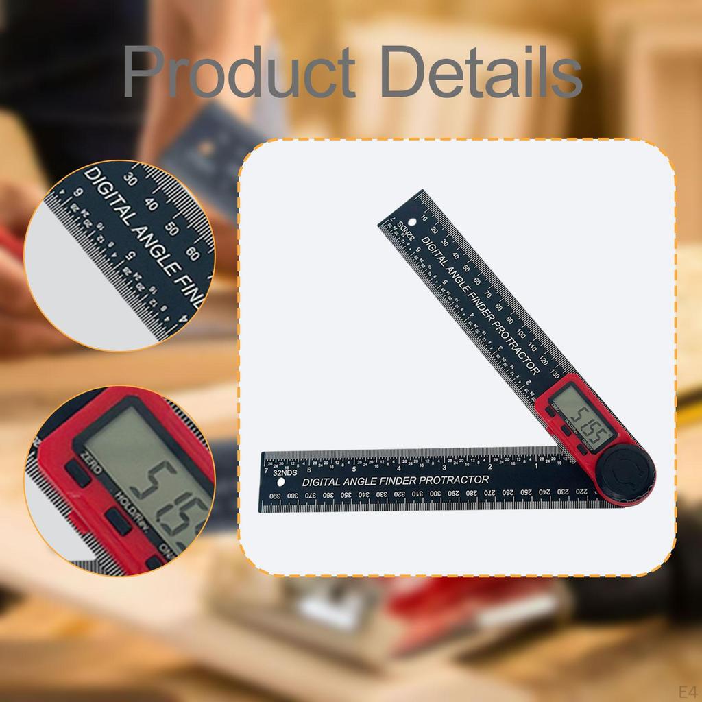 Digital Angle Protractor Measure Tool for Furniture Making Home Improvement Decoration