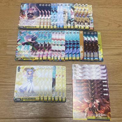 Used Weiss Schwarz Assault Lily 8-branch Deck