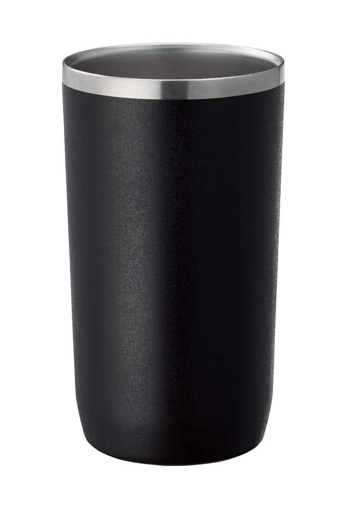 

Gowell Zalatto Tumbler, Vacuum Insulated, Stainless Steel, Thermos, Double Walled, Large, 450ml, Black (Men s Stylish Matte Series) TS-1507-009