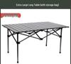 Portable Outdoor Aluminum Folding Table and Chair Set for Camping and Picnics
