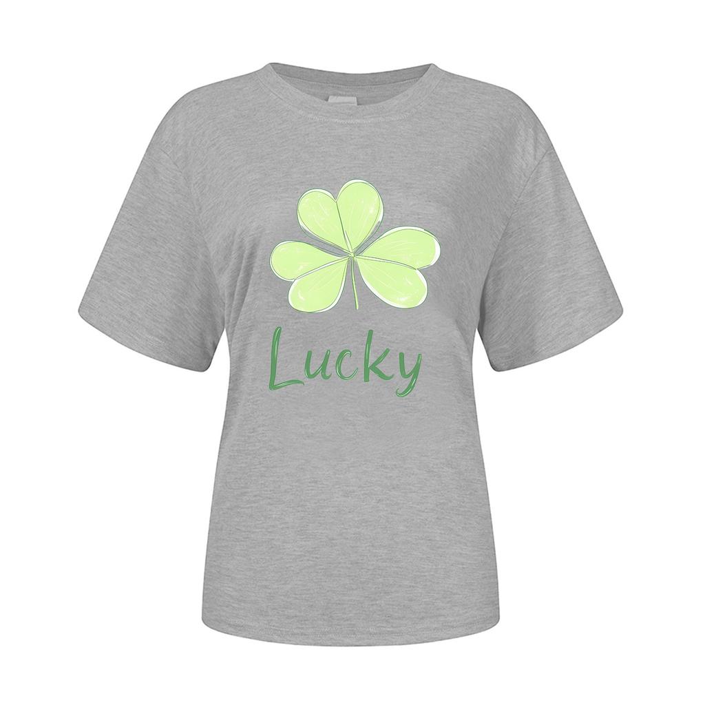 Unisex St. Grafické tričko s krátkým rukávem ke dni svatého Patrika