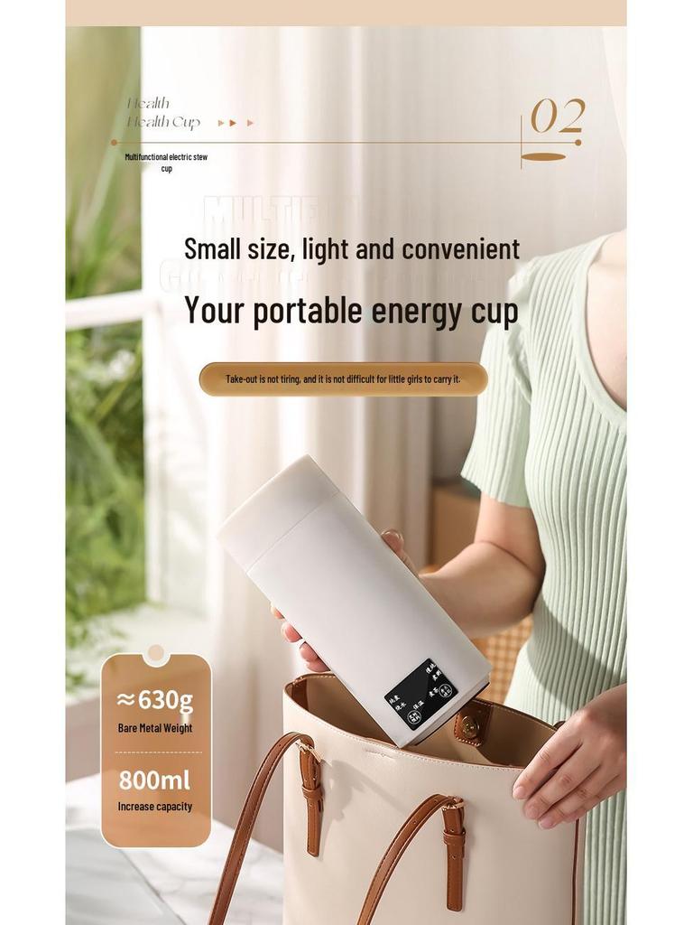 Compact Electric Travel Kettle for Formula & Hot Water