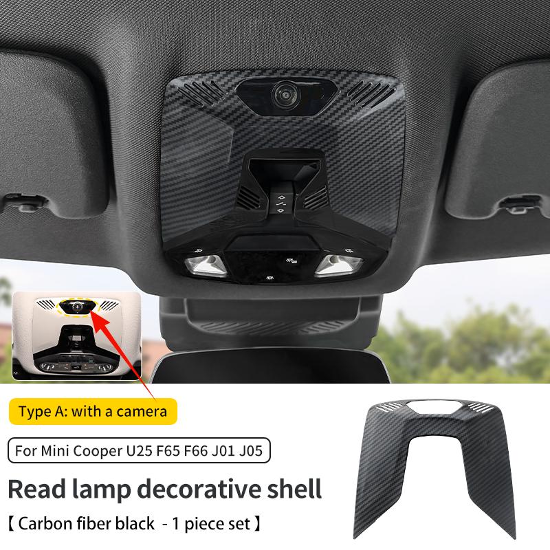 For Mini Cooper S F65 F66 U25 Countryman E/SE J01 EV Aceman J05 Reading Light Frame Trim Stickers Decor Car Interior Accessories