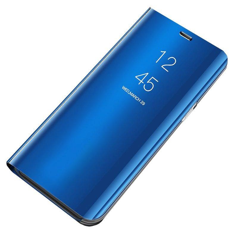 Case for Oppo Reno5 5G, Clear View, Light Blue