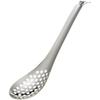 Endo Shoji Renge Spoon, Dimensions (L X W X H) 16.5 X 4 X 12.5 Cm, Perforated, Rust-Resistant Stainless Steel for Hygiene, Ideal for Scooping Rame