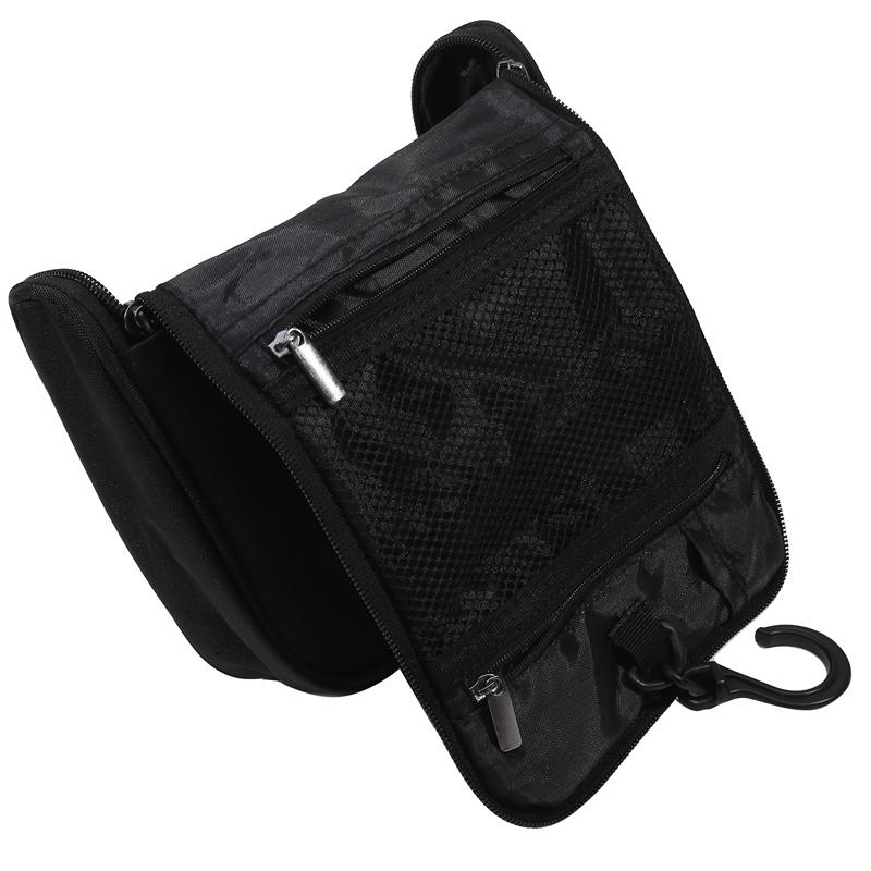 Portable Toiletry Washbag with Hanging Hook Waterproof Women Bathroom Cosmetic Storage Bag Large Capacity Travel Men Makeup Case