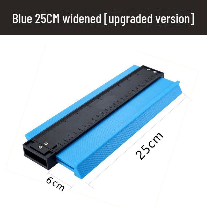 Multifunctional Contour Measuring and Profiling Gauge for Woodworking and Irregular Shapes