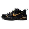 Nike Air Monarch 4 Nightfall Slip Resistant Abrasion Resistant Low Top Chunky Sneakers Unisex Black Brown 415445-001(Team98-)
