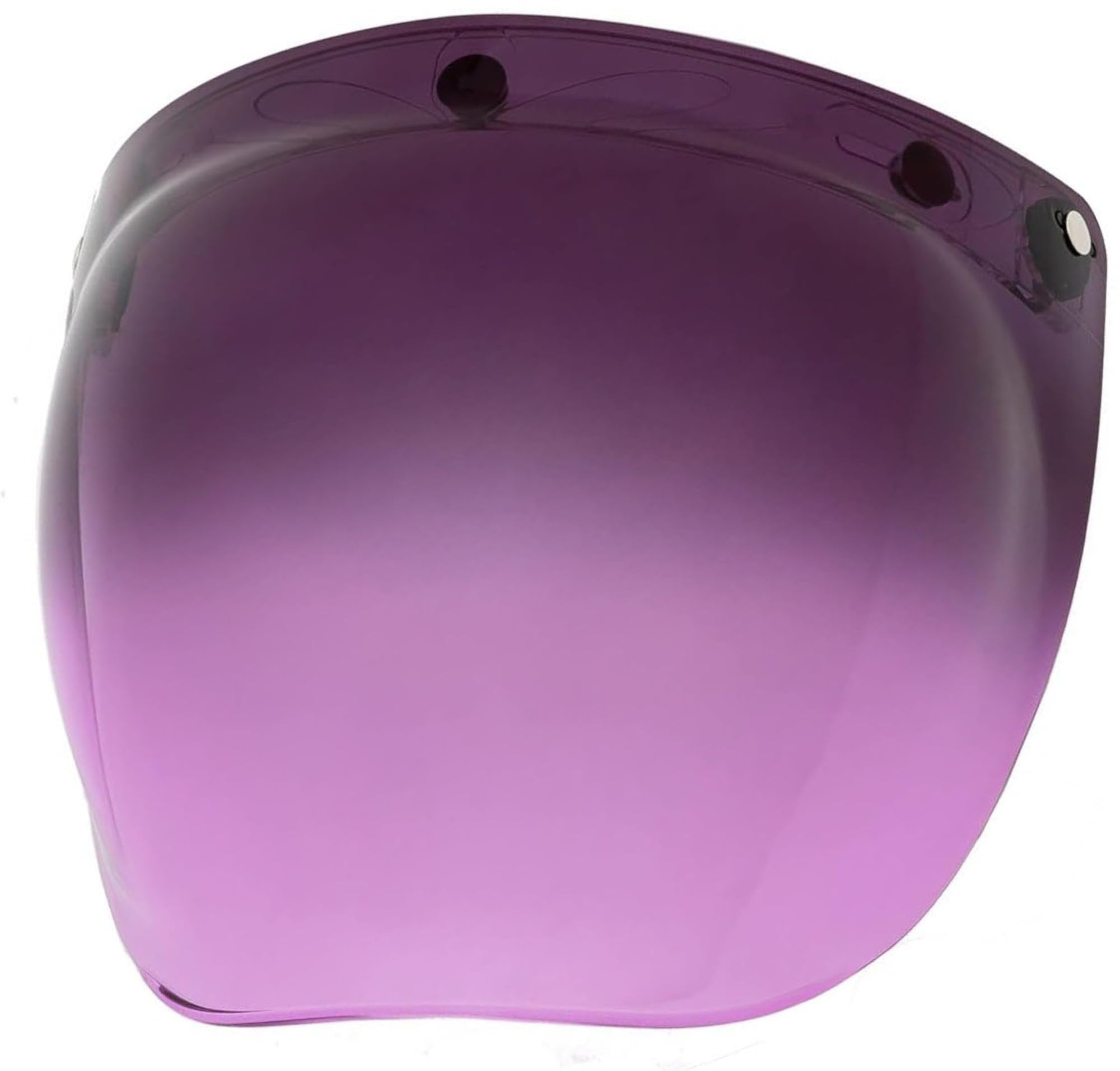 

on the Bubble shield jet motorcycle universal EXTRA shield bubble shield tone purple silver mirror [Yamashiro] [Gentle rider s eyes] helmet, openable,