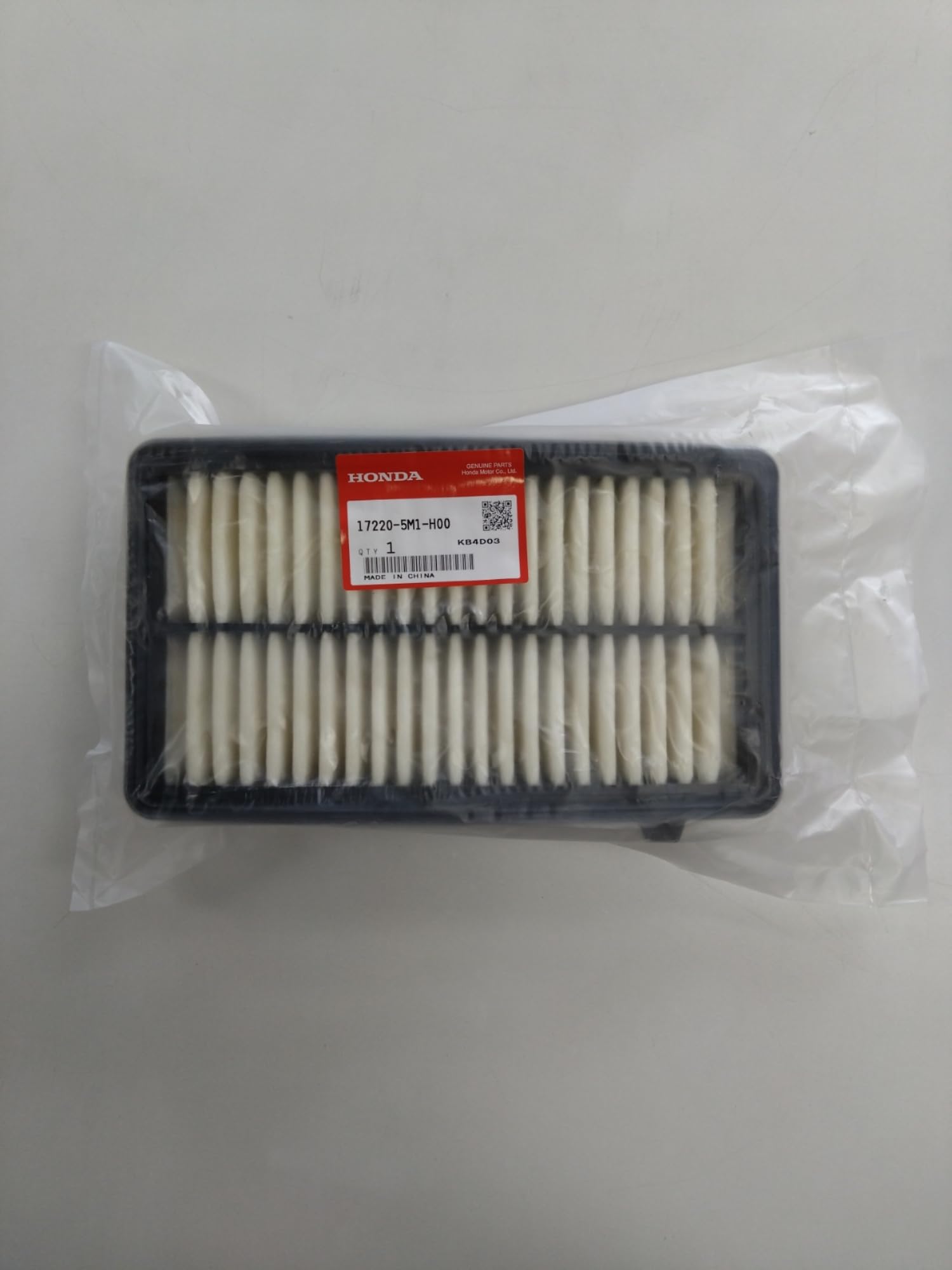 

Genuine Honda Air Cleaner Part Number Element, 17220-5M1-H00