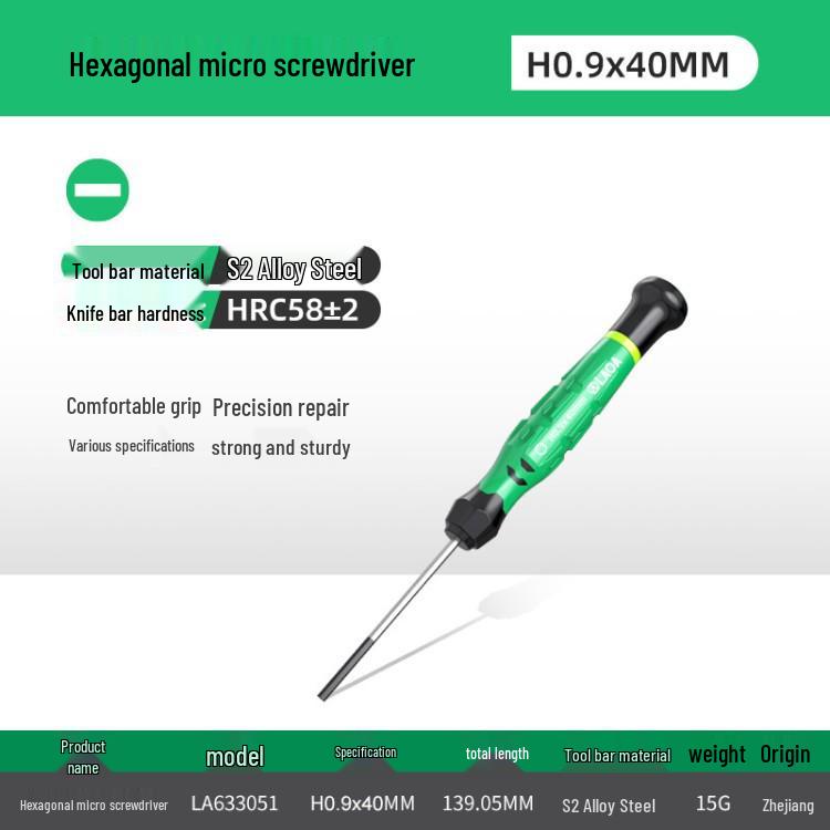 Rotating Color Ring Precision Mini Screwdriver for Mobile, Clock, Watch, Tablet Repair