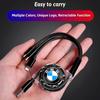 BAAS1 New 2025 3 In 1 Micro USB Type C Charging Cable Multi Charger For BMW X1 X2 X3 X5 X4 X6 X7 G30 G20 G32 G11 G12 F40 F30 F20 F10 F