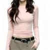 Spicy Girl Slim Fit Long-Sleeve Base Layer Top for Women – Sexy & Flattering