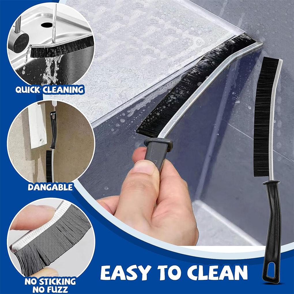 Ergonomic For Easy And Comfortable Cleaning Gap Cleaning Brush Grout Scrub Brushfor Bathroom