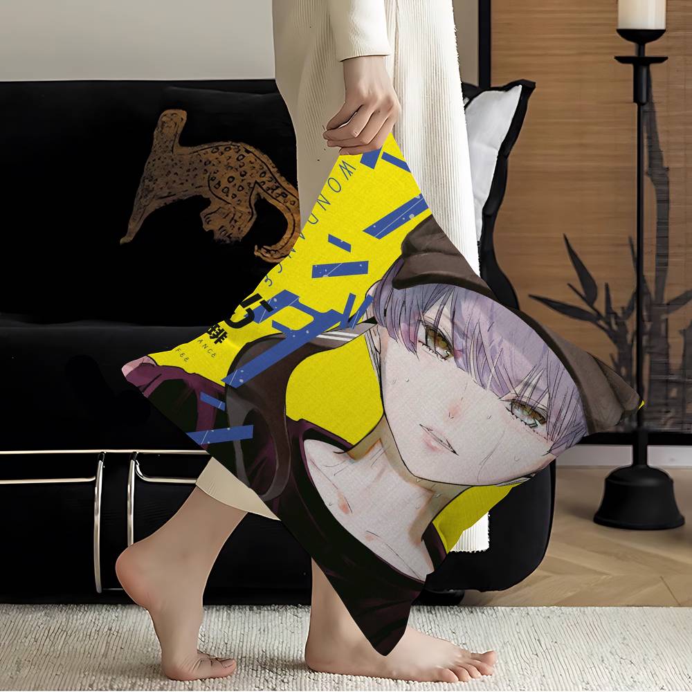 

Anime Wandance Cushion Cover Pillowcase Upholstery Sofa Throw Pillow Home Decor Pillowcas 12x12Inch