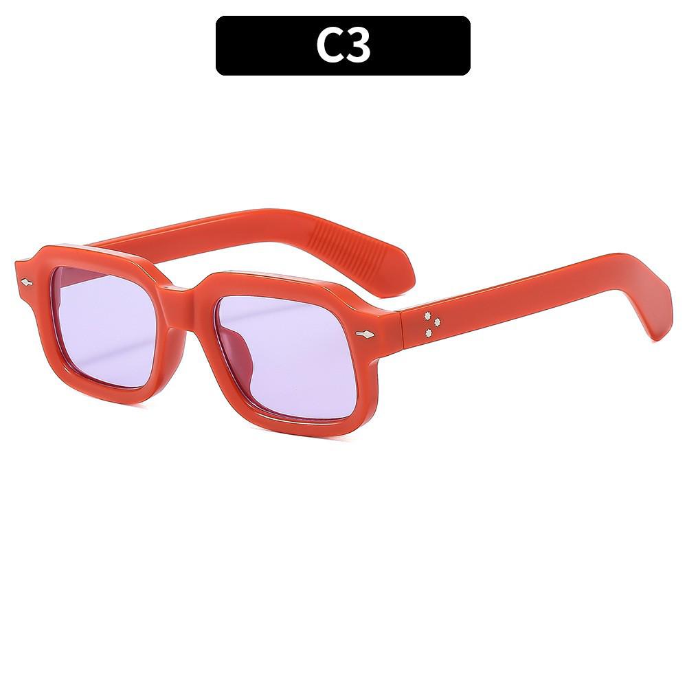 Trendy Retro Square Arrow Sunglasses - Unisex Grey