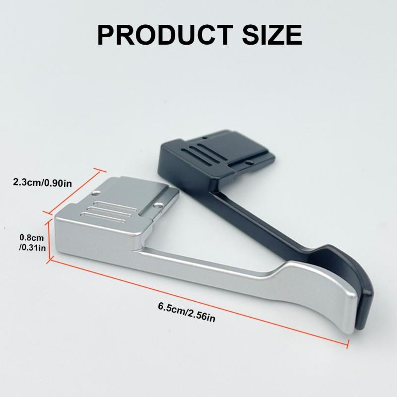 Professioneller Kamera-Stützgriff Griffaufsatz Aluminium Unisex Sichere Befestigungslösung für X100VI Verbesserung der Kontrolle