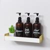 Nordic Style Refillable Dispenser Bottle for Lotion Shampoo Body Wash Conditioner Pump Bottle Plastic Empty Travel Portable 300ml