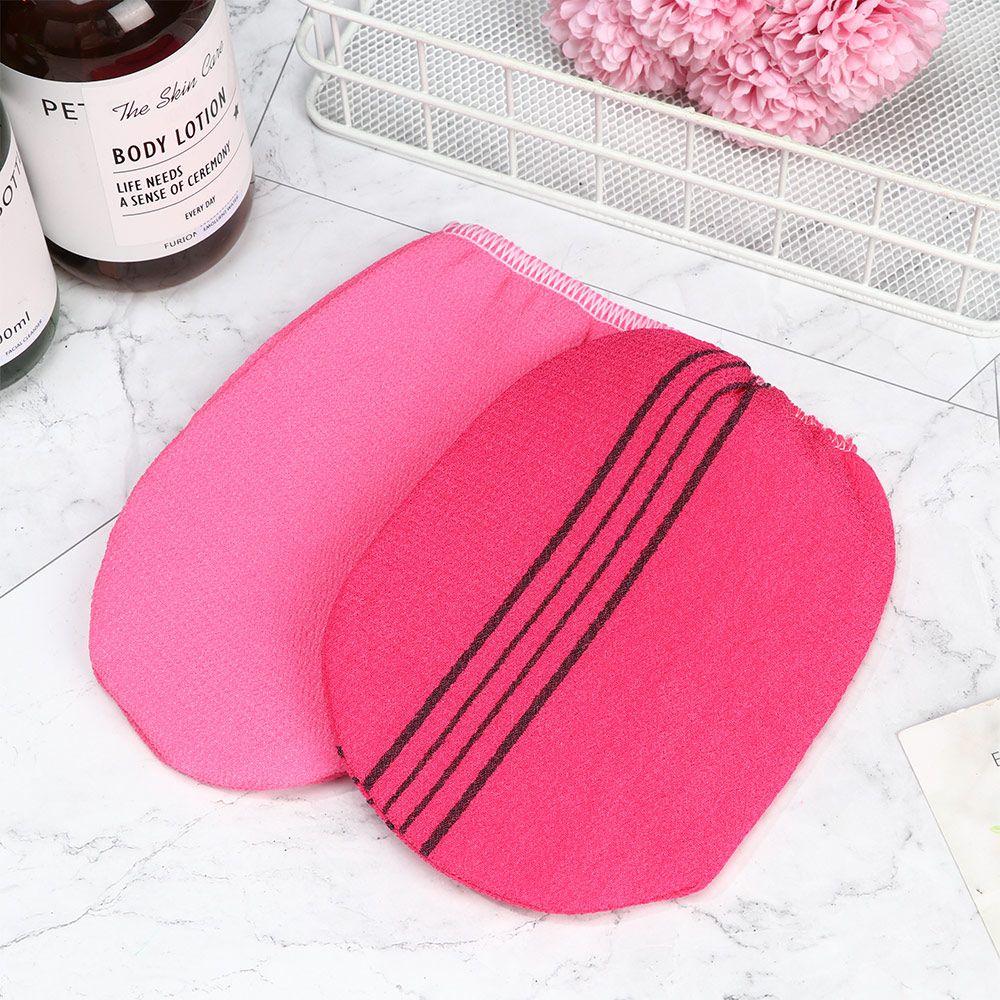 Smooth Skin Massage Viscose Fiber Shower Scrubber Body Rub Bath Glove Exfoliating Towel