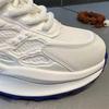 Men’s Breathable Mesh Summer Running Shoes – Comfortable, Soft Sole, Trendy, Versatile, White.