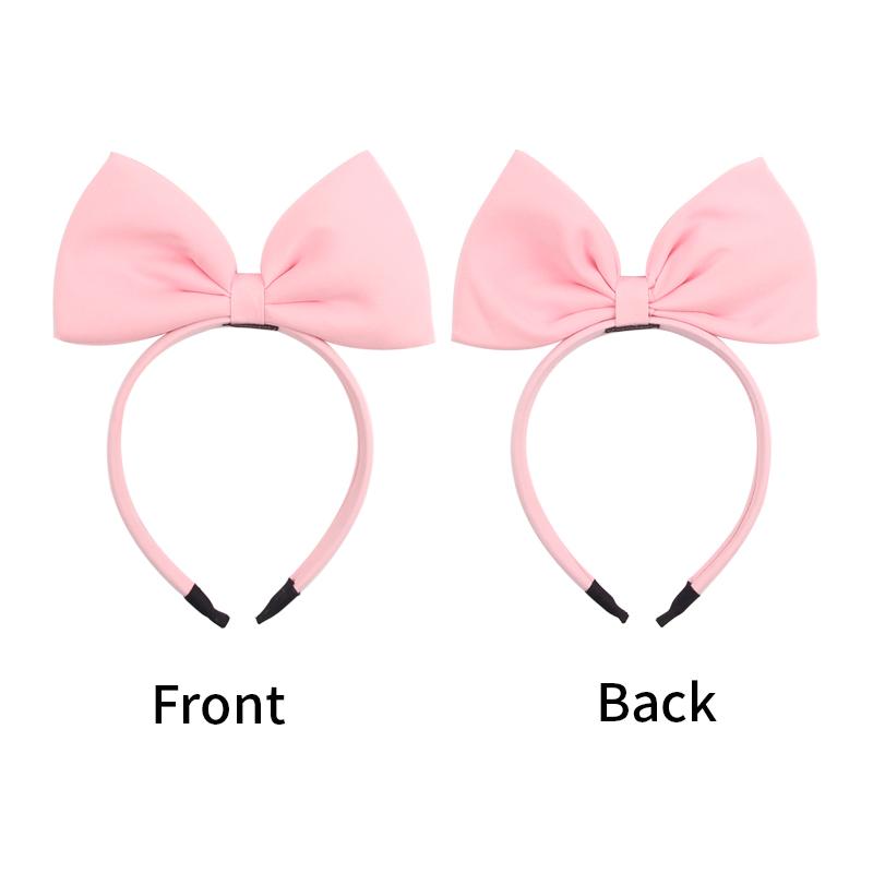 Klasyczna Czerwona 6" Duża Cekinowa Kokarda Opaska do Włosów Dziewczynki Urodziny Festiwal Opaska Dzieci Impreza Cosplay DIY Akcesoria do Włosów Femme