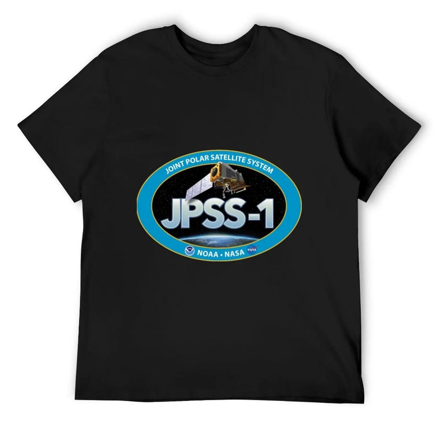 JPSS-1 Logo T-Shirt sublime plus size clothes shirts graphic tees oversized t shirts for men S