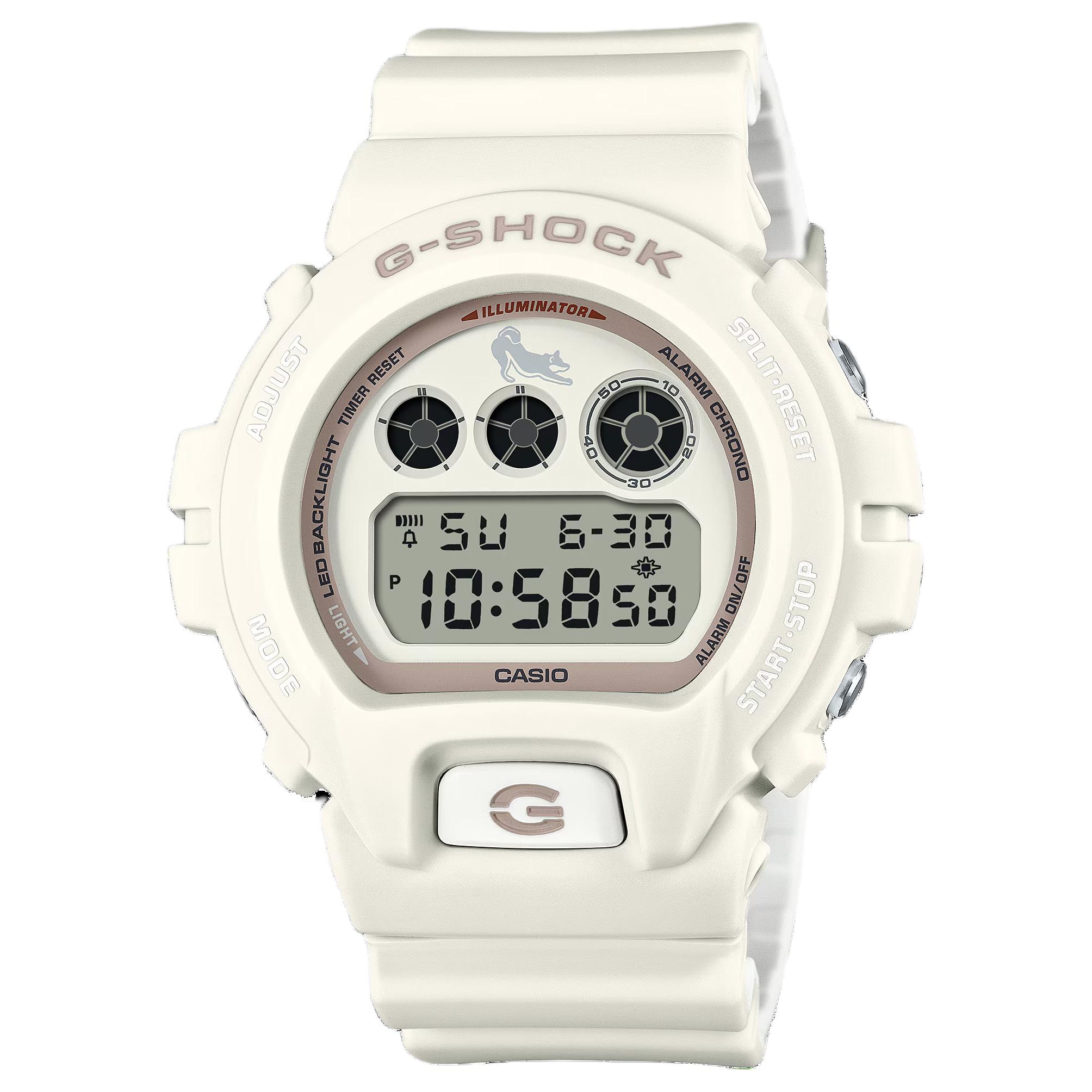 CASIO Men White Watch DW-6900SHB-7JR DW-6900SHB-7JR White Dial