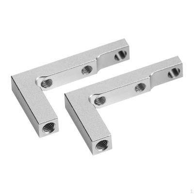 Aluminum Servo Stay, 2 Pieces Replace Upgrade Parts, RC Mount Steering Gear Seat for