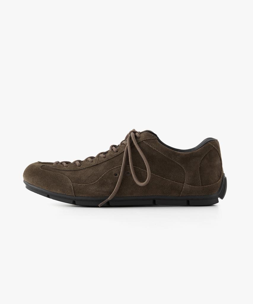Romantic Move Bowler Sneakers R25M200 (Real Brown Suede)