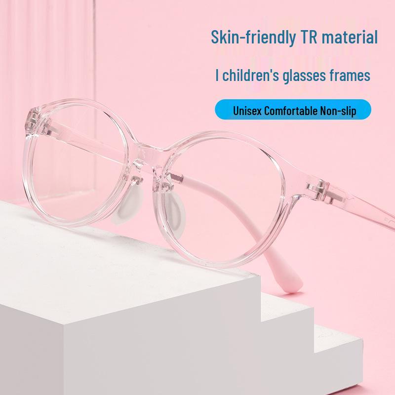 Danyang Oval Ultralight TR Glasses for Small Child - Myopia Eyeglass Frame for Girls 89210ET
