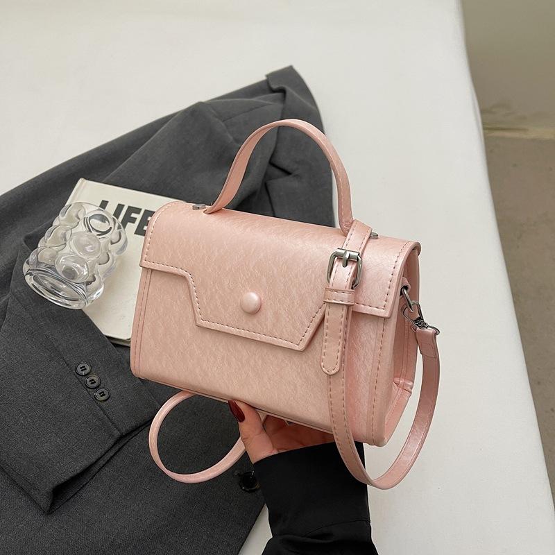 New High-end Fashion Oblique Span Bag Versatile Handbag Spring Small Square Bag Casual Shoulder Bag