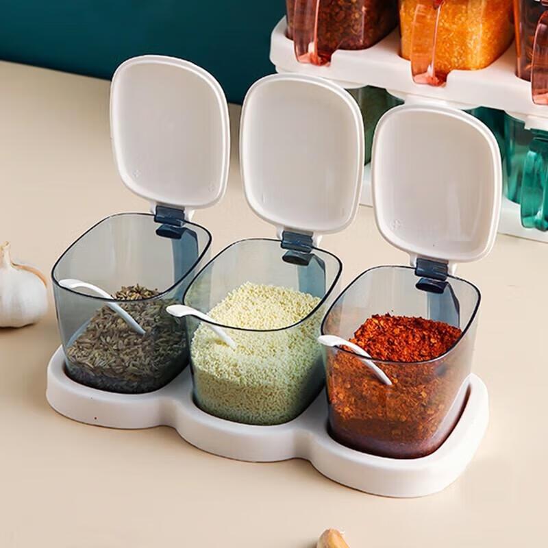 

Plastic Kitchen Seasoning Jar Set