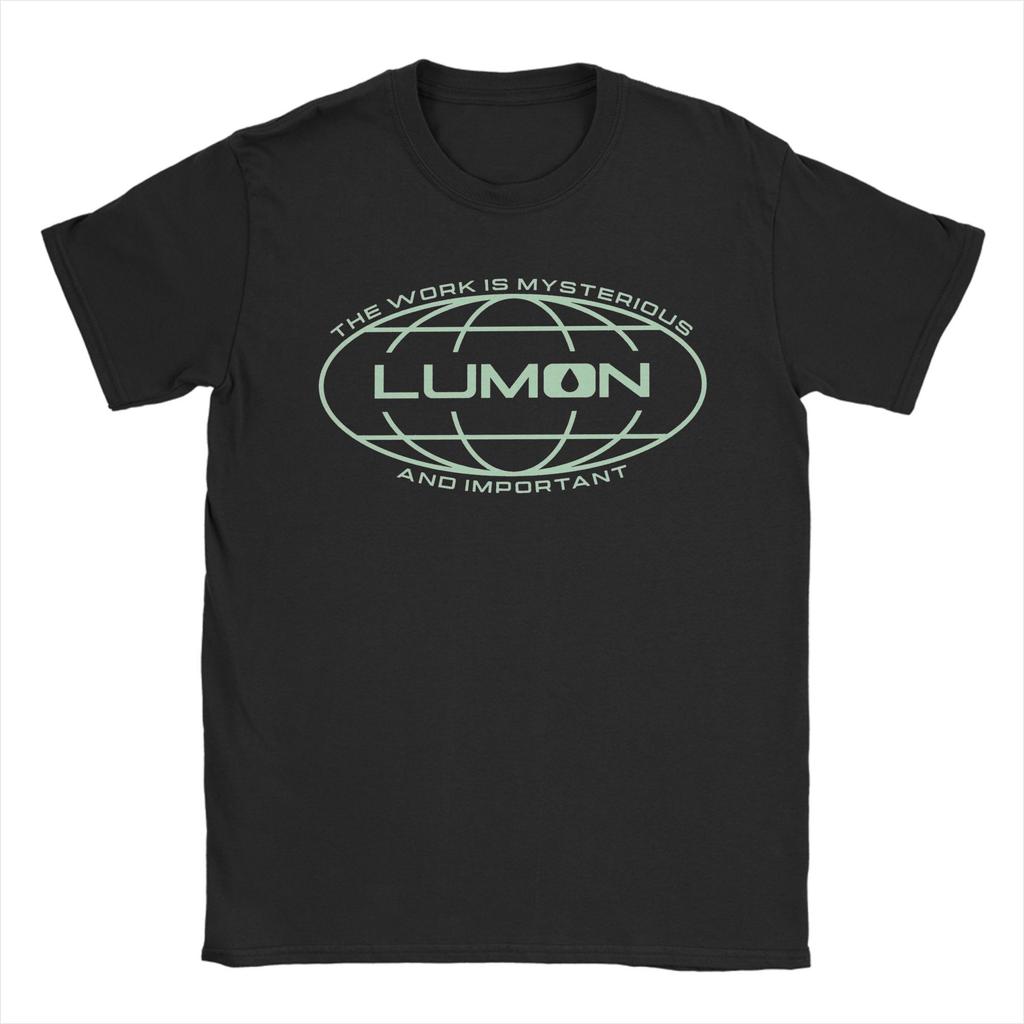 All Seasons Lumon Macrodata Refinement T Shirt for Men Women  Pure Cotton Tee Shirt Short Sleeve Tops