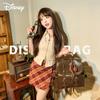 Disney Mickey Korean Style College Casual Lightweight High-Value Stain-Resistant Minimalist Trendy Versatile Backpack Women backpack Brown BMK-72172