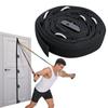 Black Resistance Band Nylon Gym Attachment Gym Accessory Yoga Fitness Equipment  Elastic Training