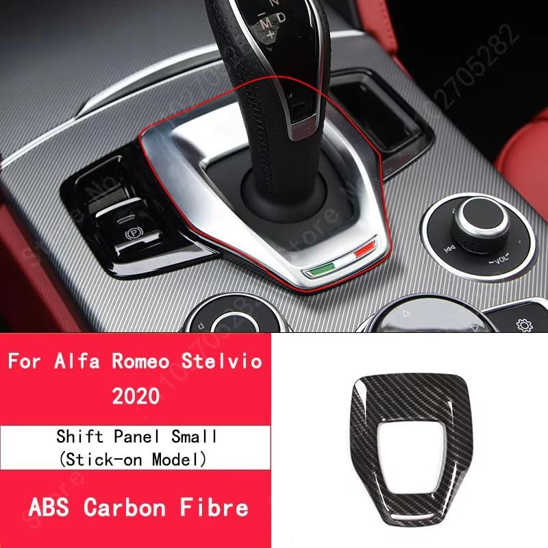 ABS Carbon Fiber For Alfa Romeo Stelvio 2017- Car Interior Trim Sticker Accessories Car Modification Car Styling