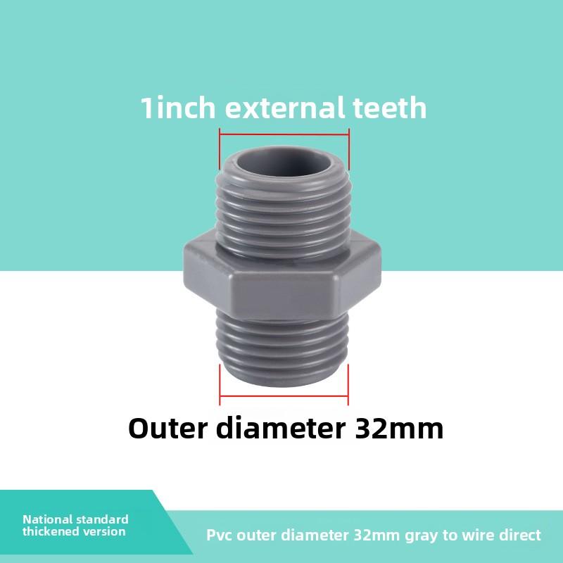 1/2" 3/4" 1" Male/Female Thread Reducer Joint Bushing Connector Garden Irrigation Water Pipe Fittings Aquarium Tank Nipple Joint