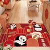 New Chinese Style Entryway Doormat: Mud-Scraping, Dirt-Wiping, Wear-Resistant, Cuttable Silk Ring Design