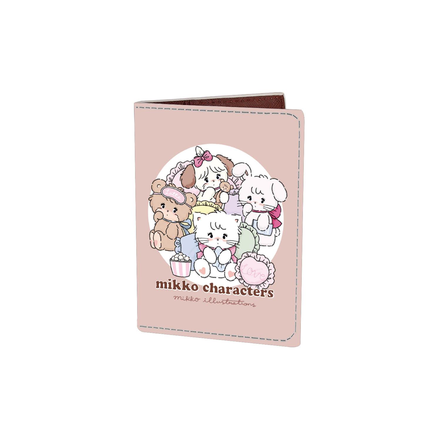 

Мультяшный милый котенок медведь сумка для паспорта студенческий ID держатель для паспорта