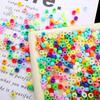 1900Pcs Acrylic Beads Colorful Bucket Beads for DIY Bracelet Fashion Jewelry Making